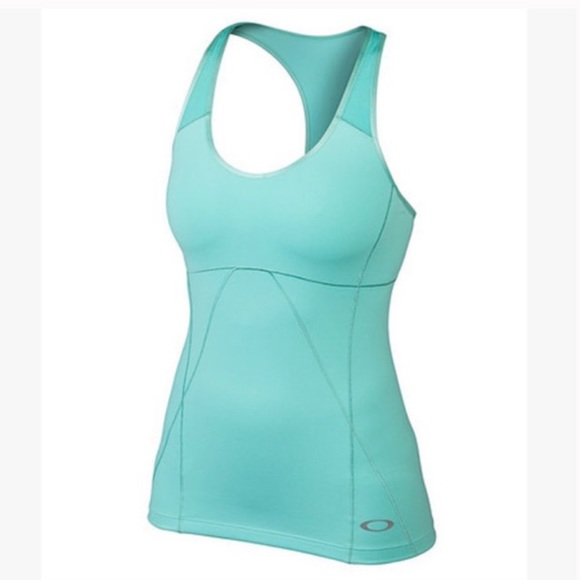 Oakley Mint Green Endurance Athletic Tank Top - L - Picture 2 of 10